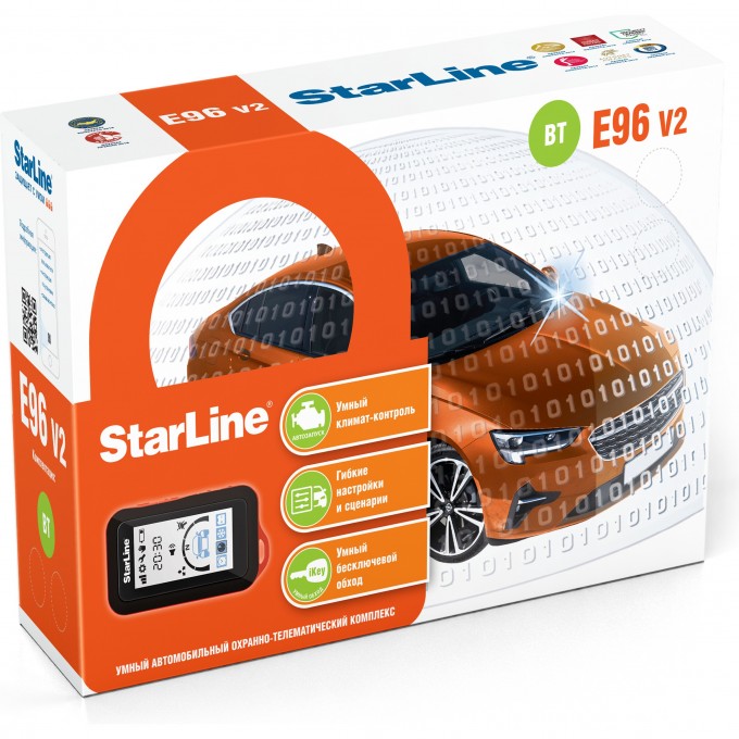 Сигнализация STARLINE E96 V2 BT 2CAN+4LIN 4003273